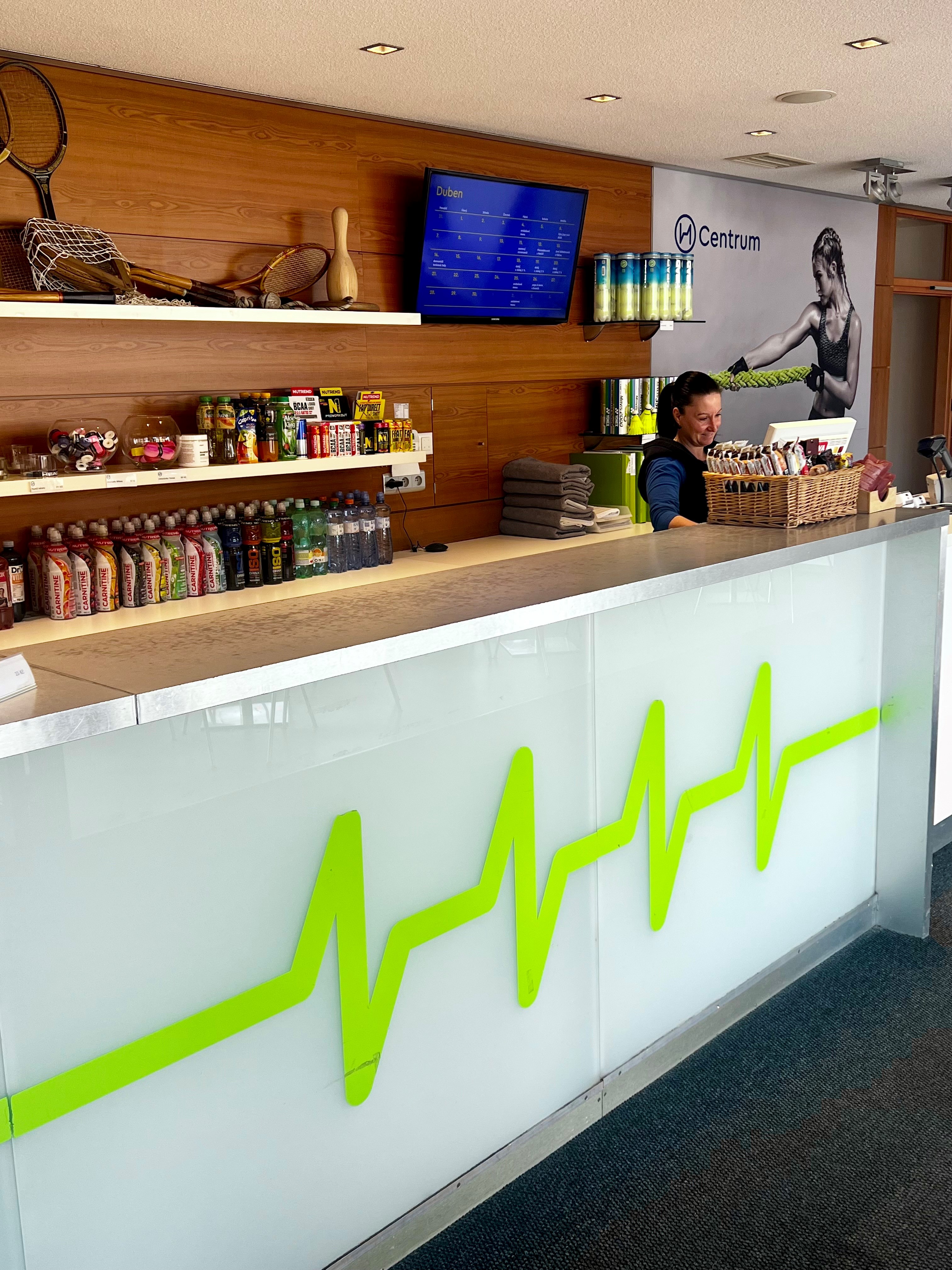 RECEPČNÍ - obsluha sportovního a wellness centra