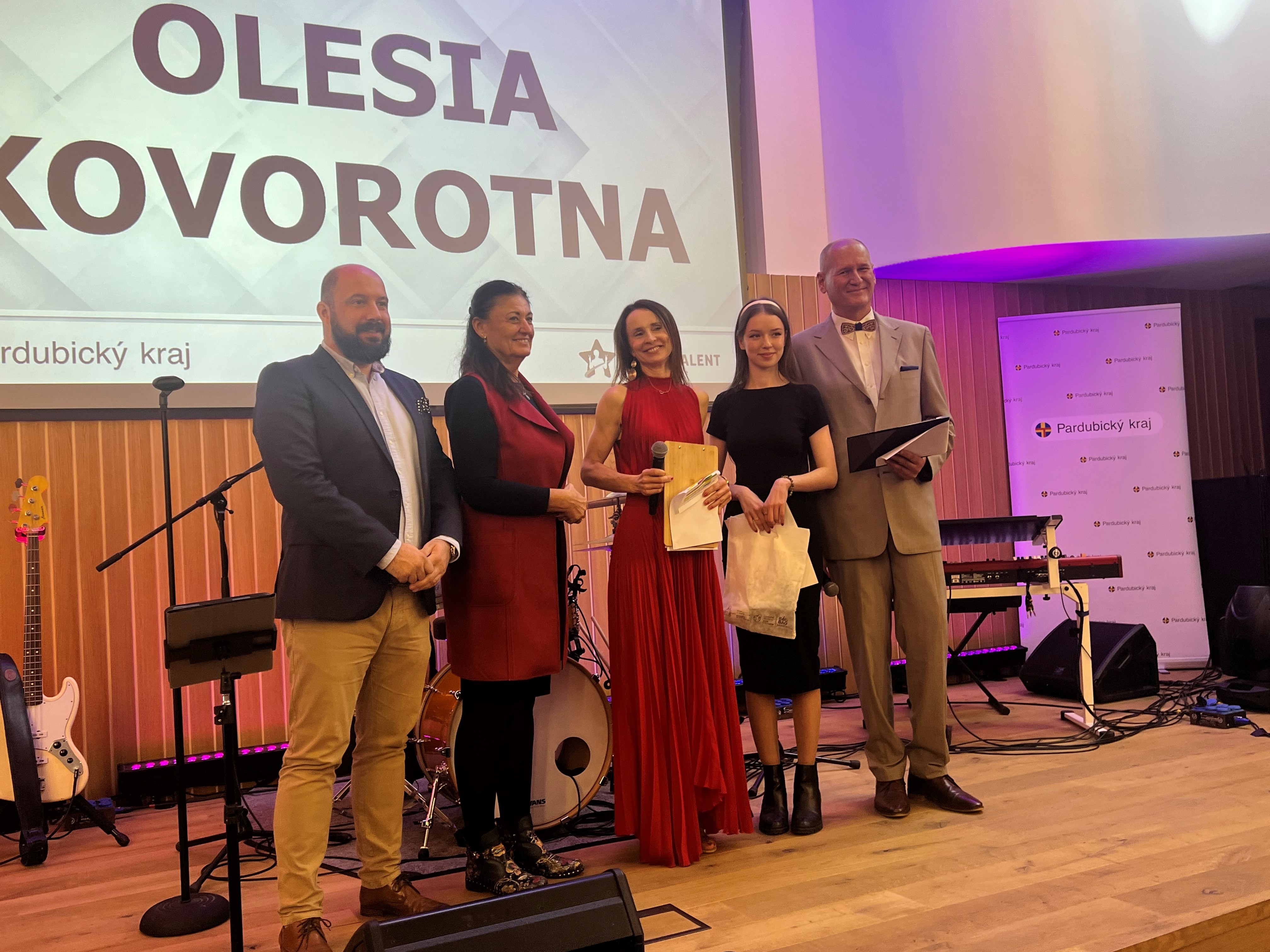 Předali jsme ocenění pro vítěze soutěže Mladý talent Pardubického kraje