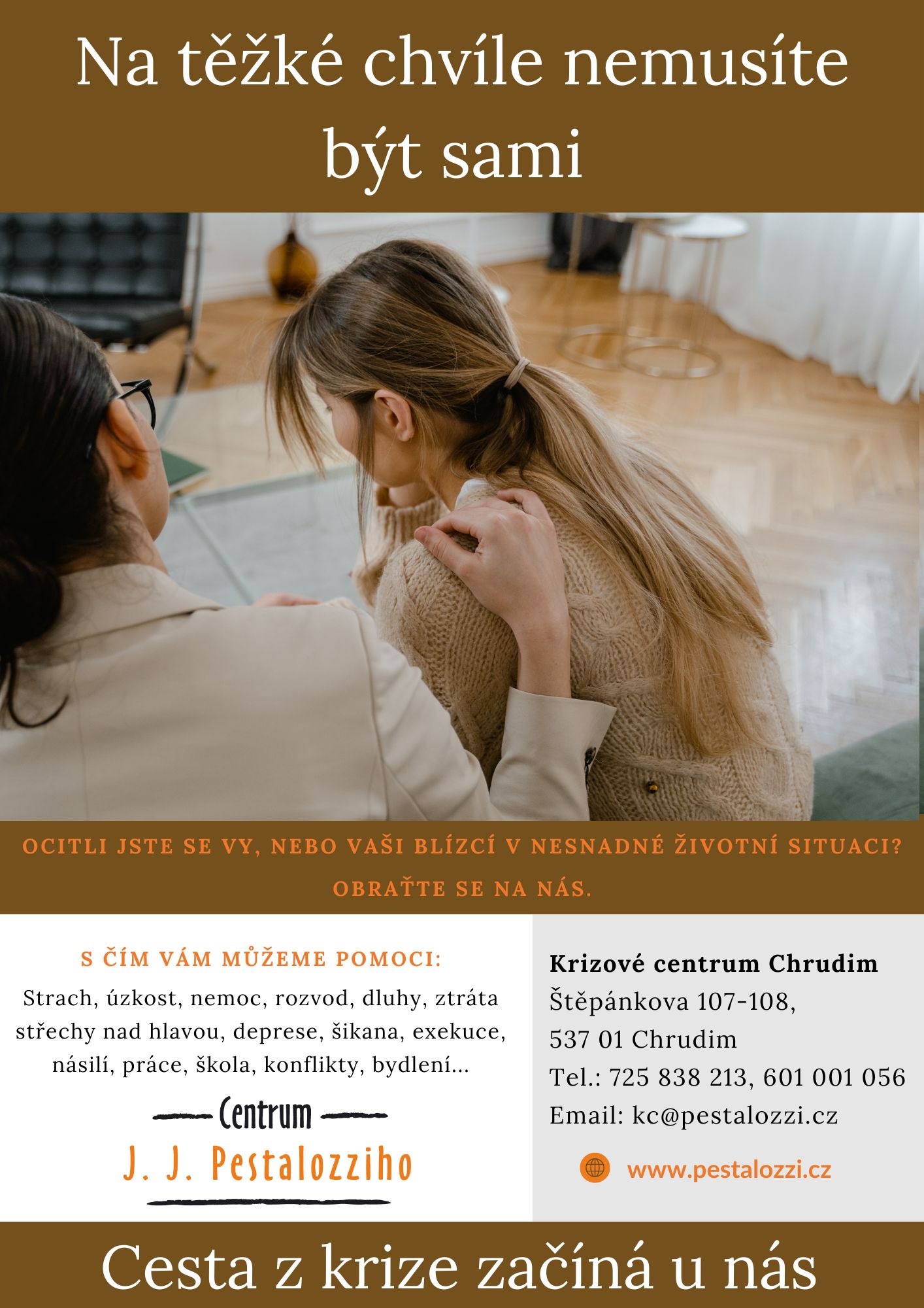 Jsme partnerem Centra J. J. Pestalozziho – tam, kde jde o pomoc lidem