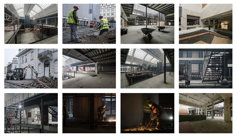 OBRAZEM: Pardubický Grand k nepoznání, rekonstrukce je v plném proudu